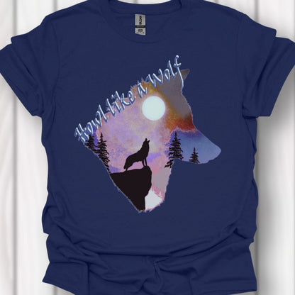 Howling Wolf T-shirt intemporel