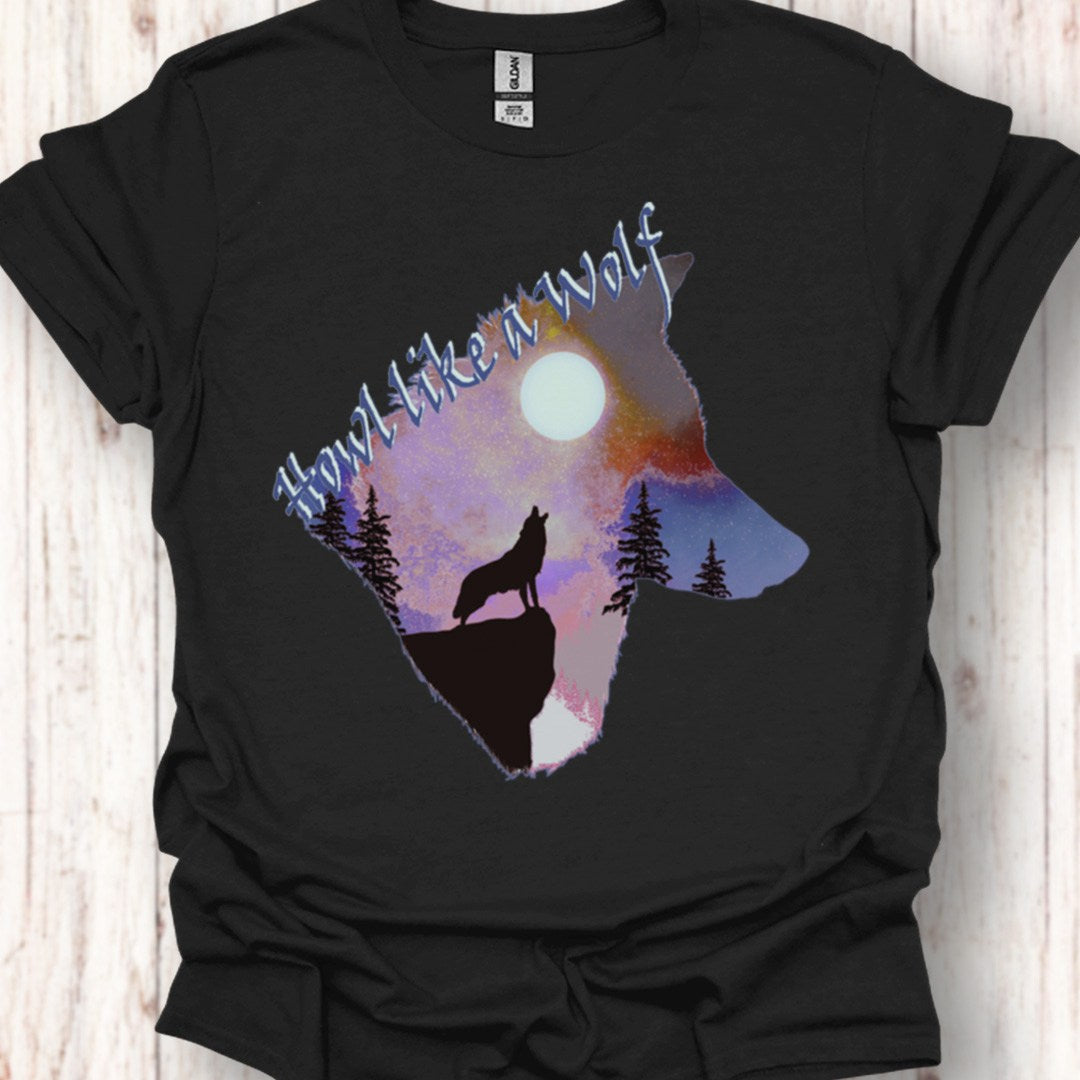 Howling Wolf T-shirt intemporel