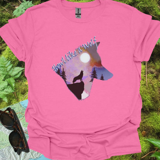 Howling Wolf T-shirt trendy