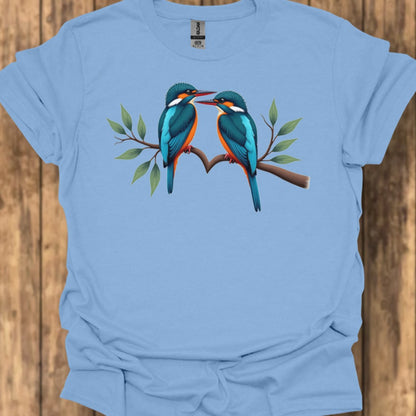 IJsvogelliefde trendy T-shirt