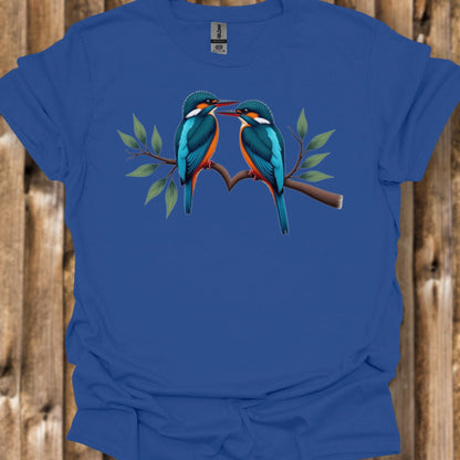 IJsvogelliefde trendy T-shirt