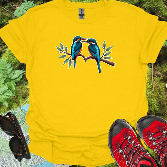 IJsvogelliefde trendy T-shirt