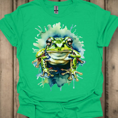 Frog paintart trendy T-shirt