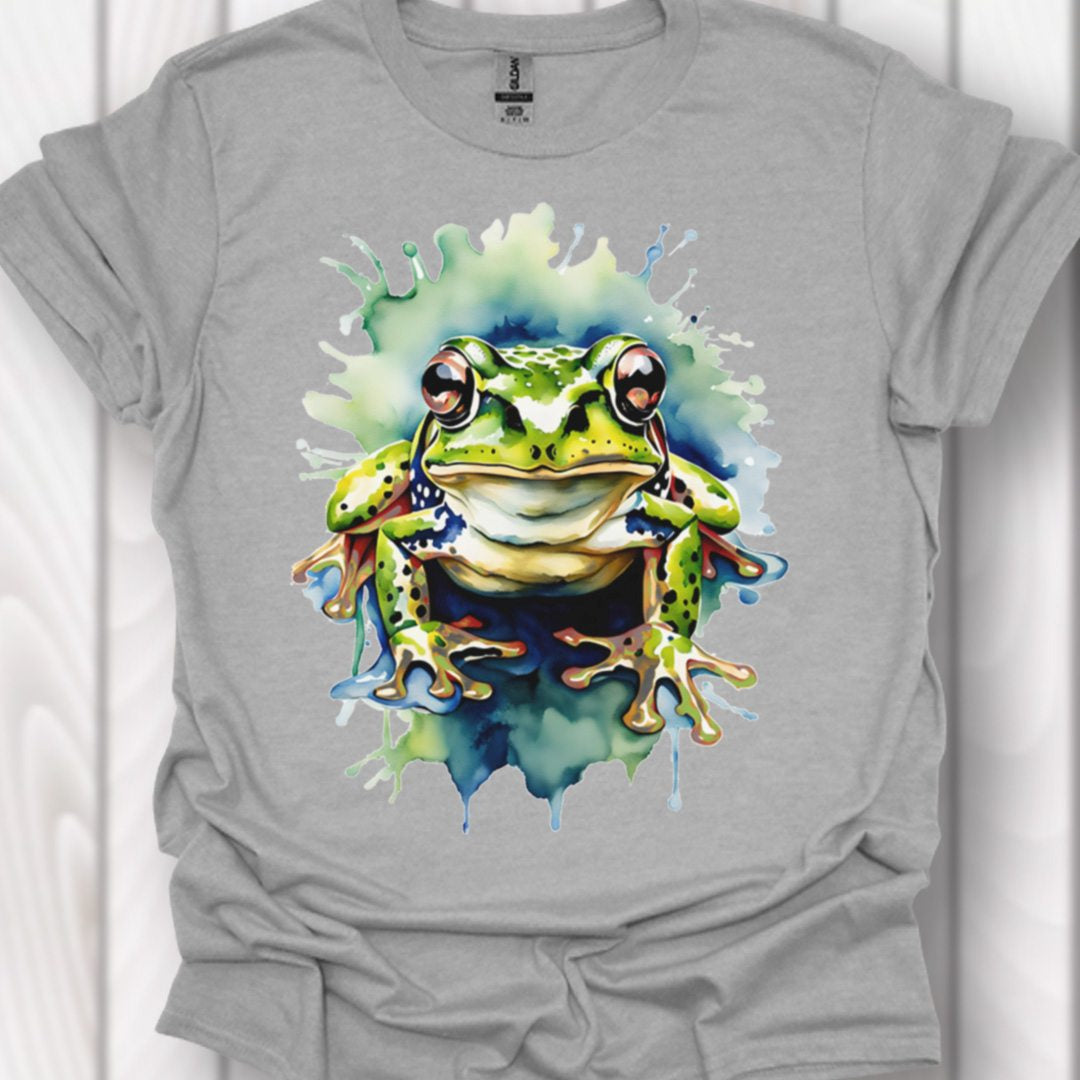 Kikker paintart tijdloos T-shirt