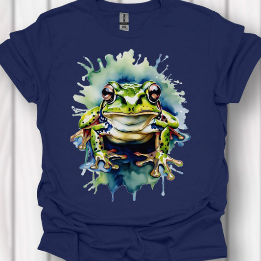 Kikker paintart tijdloos T-shirt