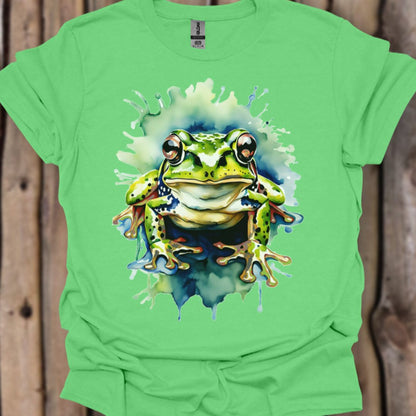 Frog paintart trendy T-shirt