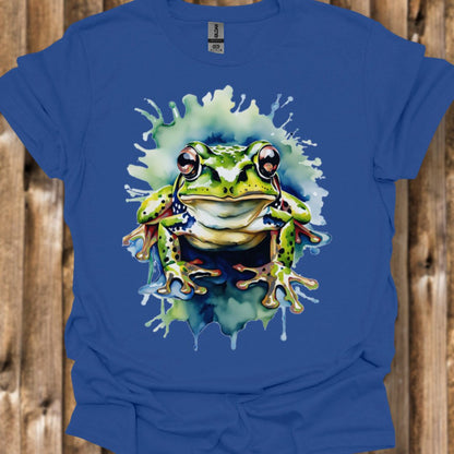 Frog paintart trendy T-shirt