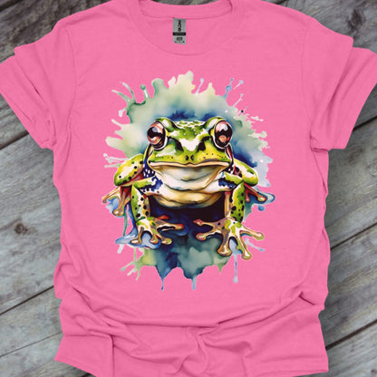 Frog paintart trendy T-shirt