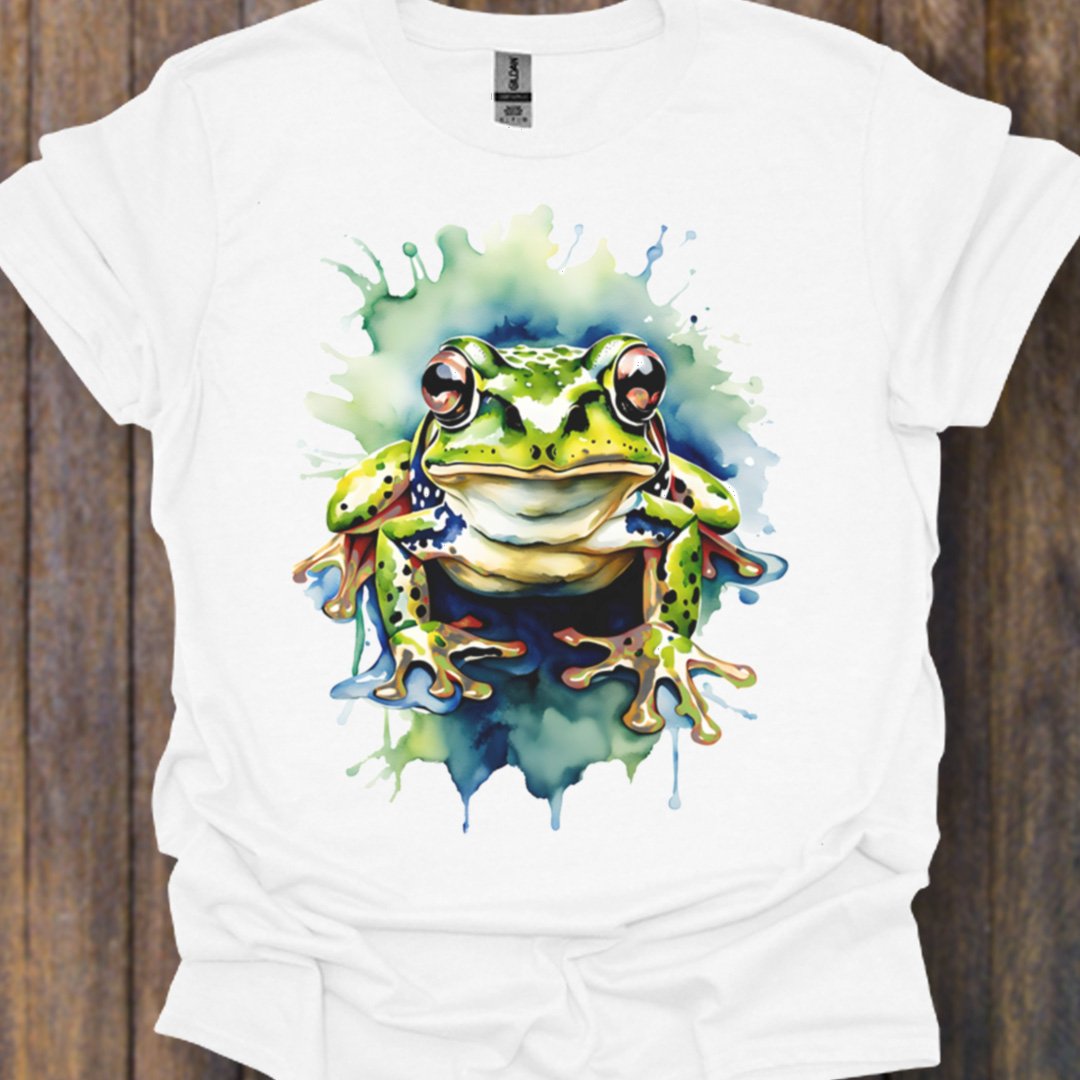 Kikker paintart tijdloos T-shirt