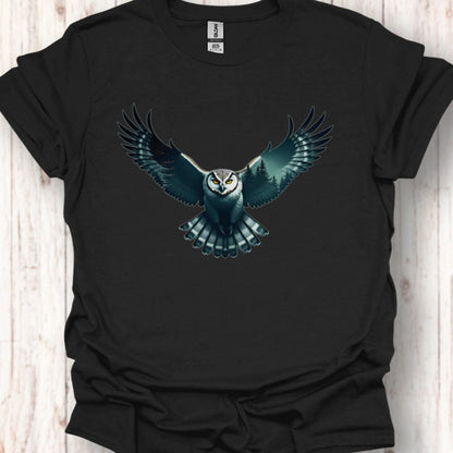 Vliegende Uil Double Exposure T‑Shirt