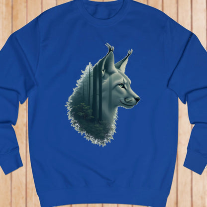 Lynx double exposure sweatshirt 