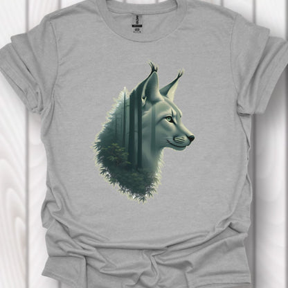Lynx Double Exposure T‑Shirt