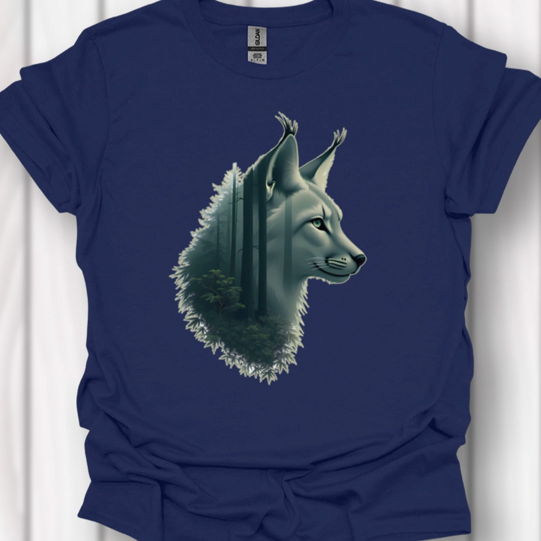 Lynx Double Exposure T‑Shirt