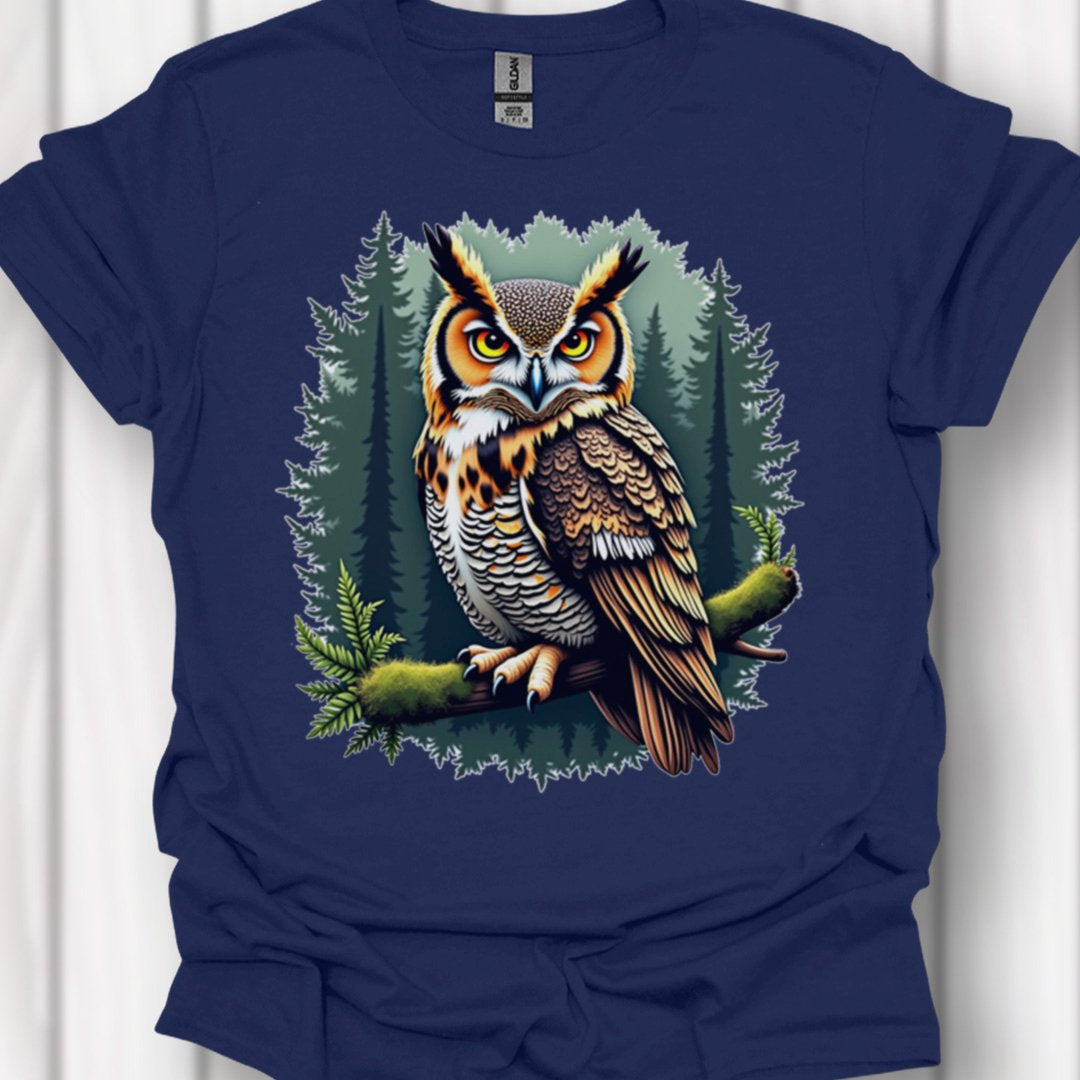 Hibou grand-duc T-shirt intemporel