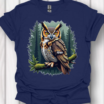 Hibou grand-duc T-shirt intemporel