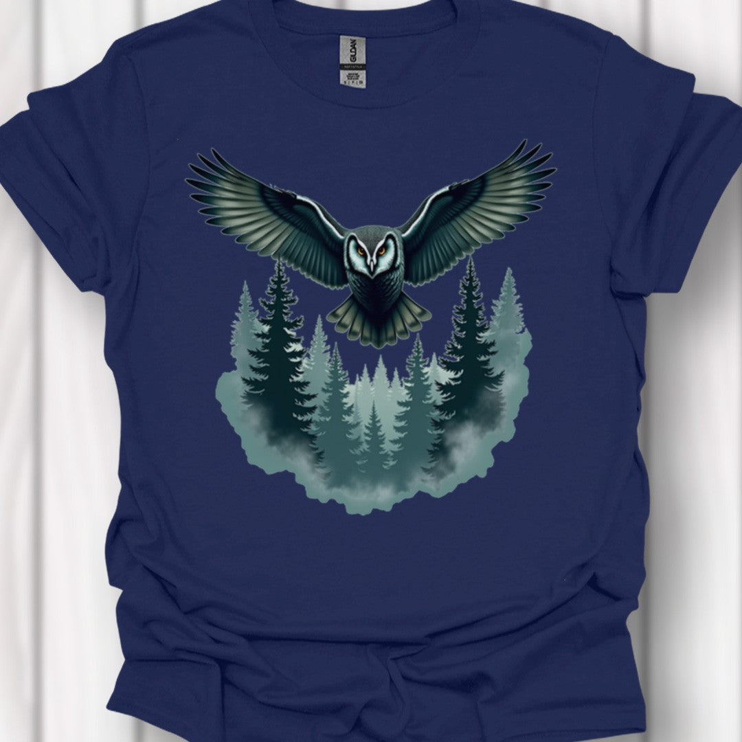 Chouette mystérieuse T-shirt intemporel 
