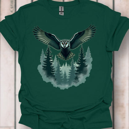 Chouette mystérieuse T-shirt intemporel 