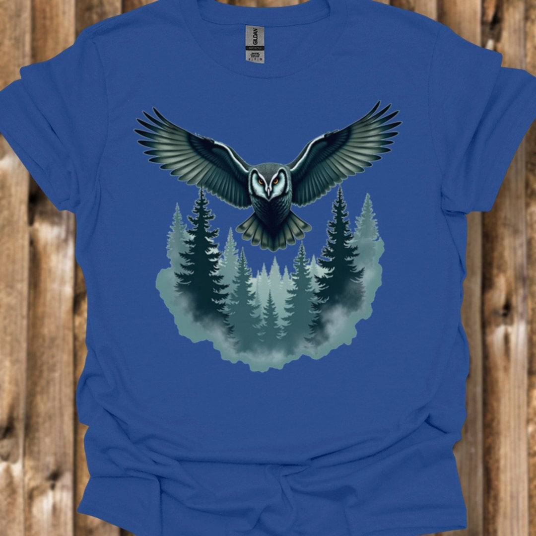 Chouette mystérieuse  T-shirt tendance 