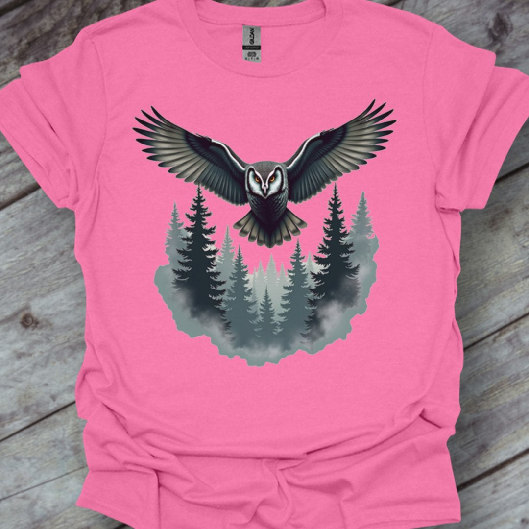 Chouette mystérieuse  T-shirt tendance 