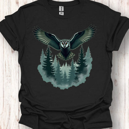 Chouette mystérieuse T-shirt intemporel 