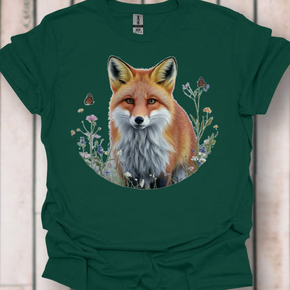 Renard estival T-shirt intemporel