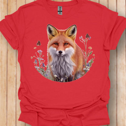 Renard estival T-shirt tendance