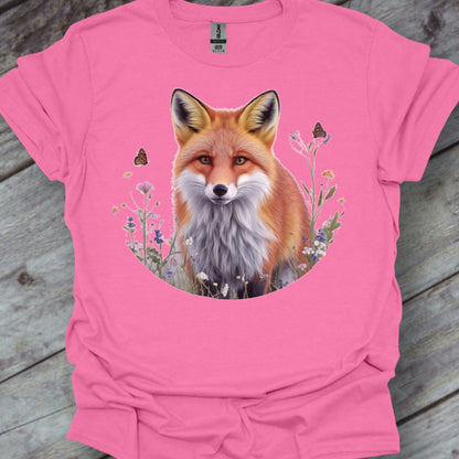 Renard estival T-shirt tendance