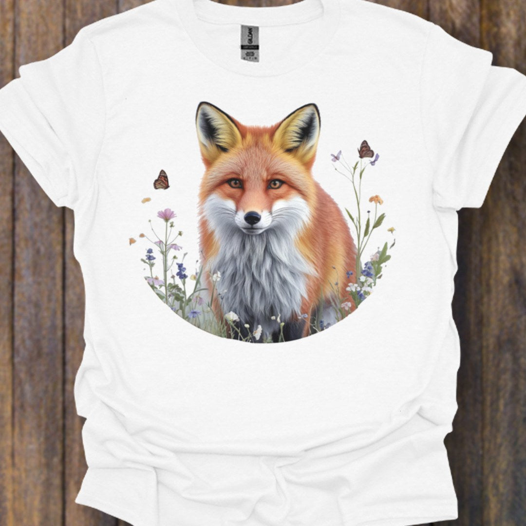 Renard estival T-shirt intemporel