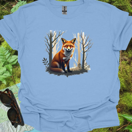 Renard amical T-shirt tendance