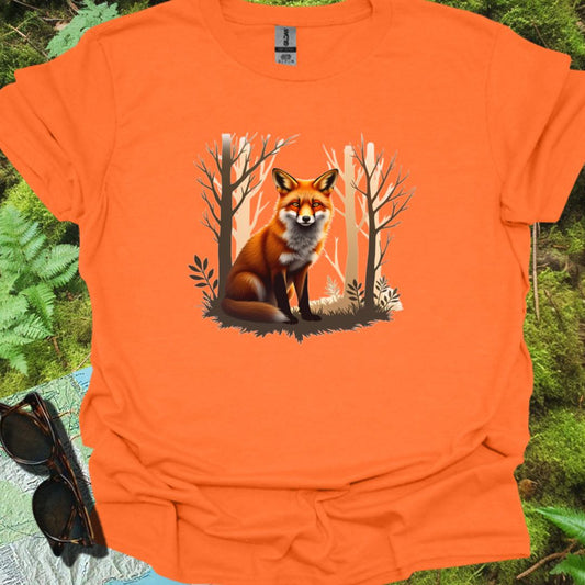 Renard amical T-shirt tendance