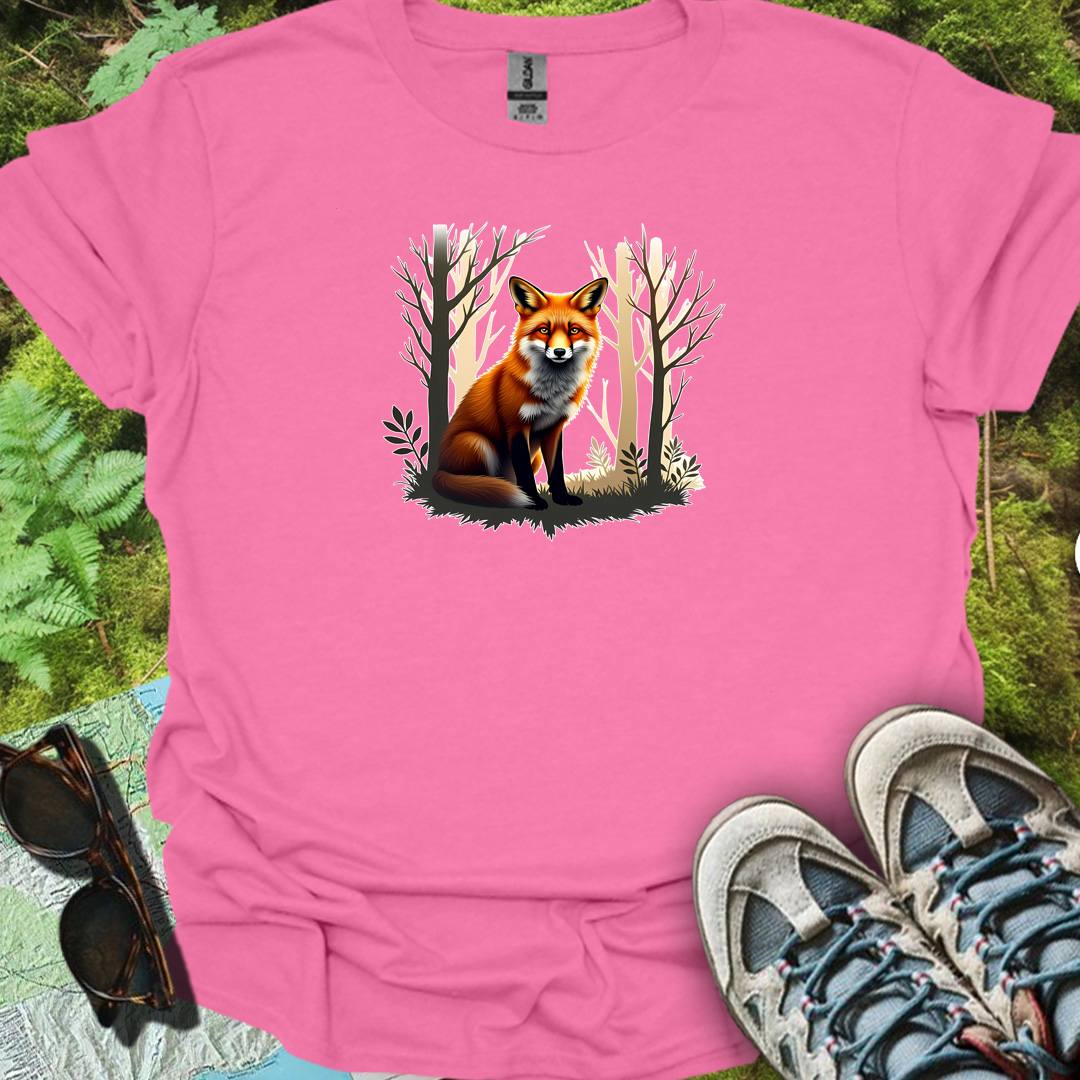 Renard amical T-shirt tendance