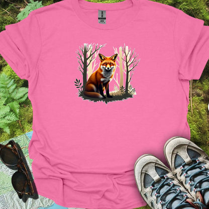Renard amical T-shirt tendance