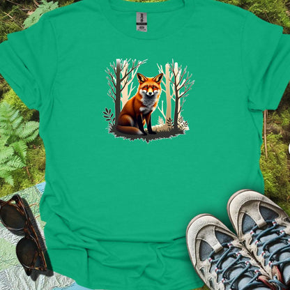 Renard amical T-shirt tendance
