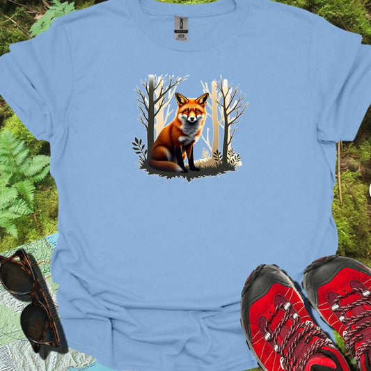 Vriendelijke vos trendy T-shirt