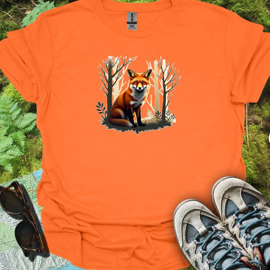 Vriendelijke vos trendy T-shirt