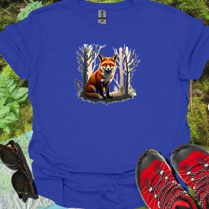 Renard amical T-shirt tendance