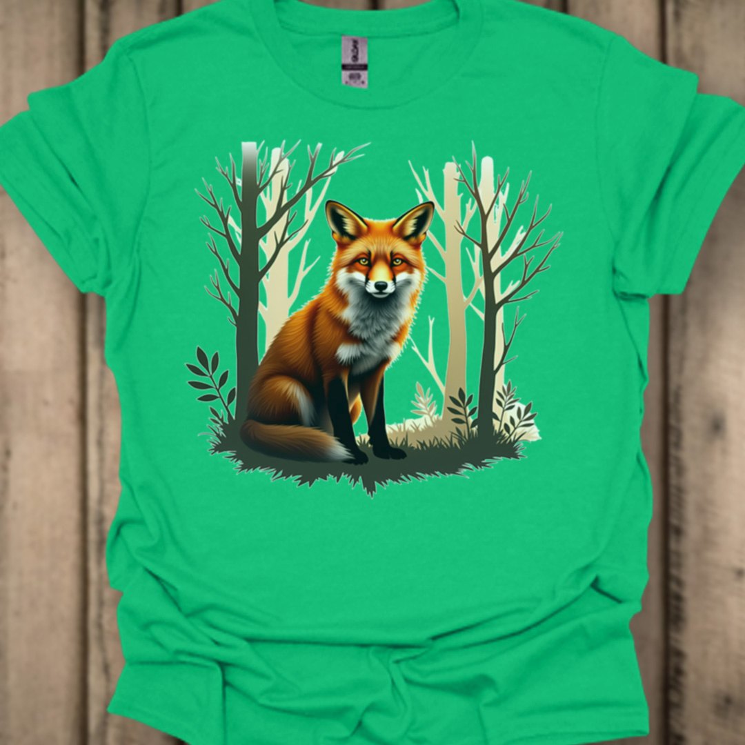 Renard amical T-shirt tendance