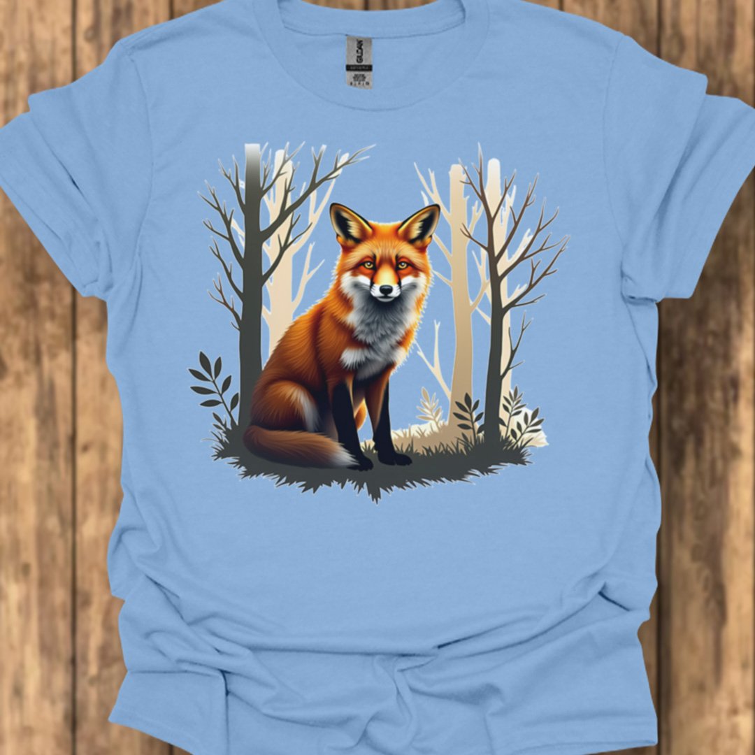 Renard amical T-shirt tendance