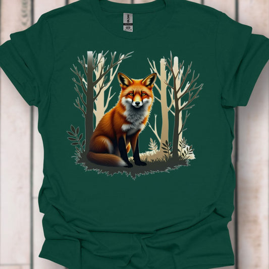 Vriendelijke vos tijdloos T-shirt