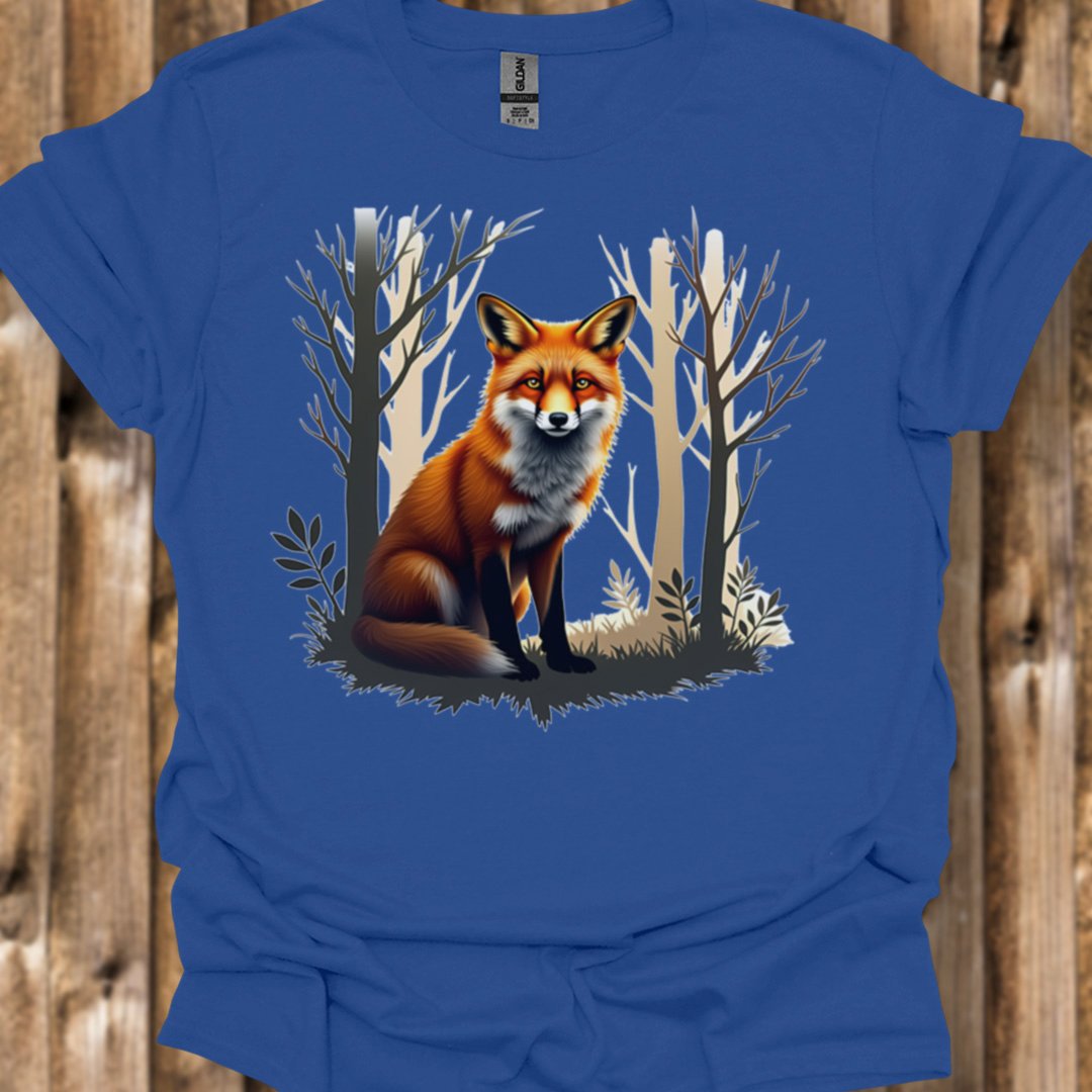 Renard amical T-shirt tendance