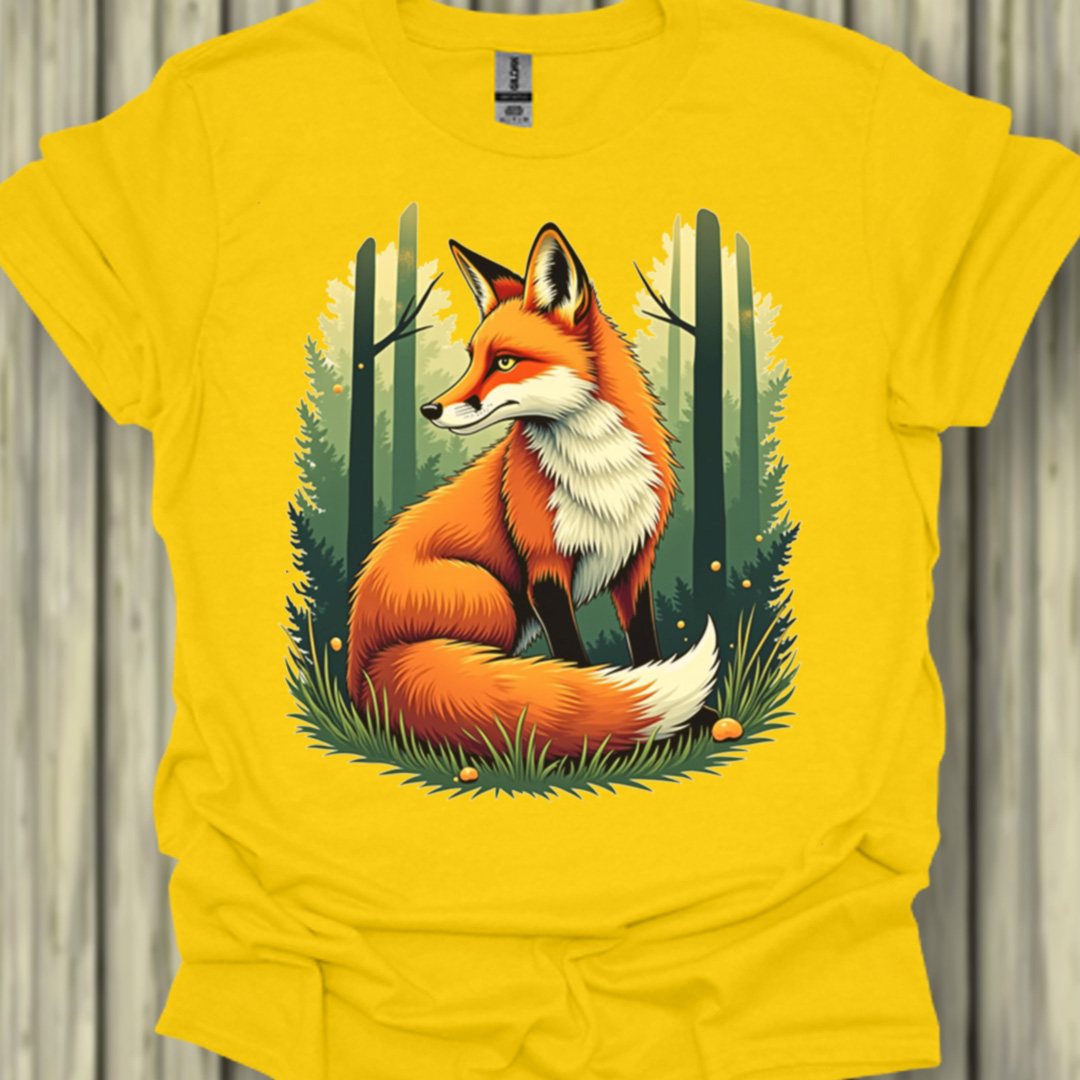 Renard rusé T-shirt tendance