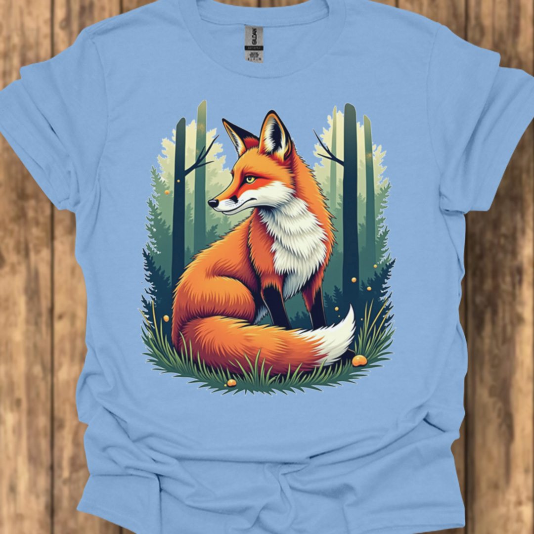 Renard rusé T-shirt tendance