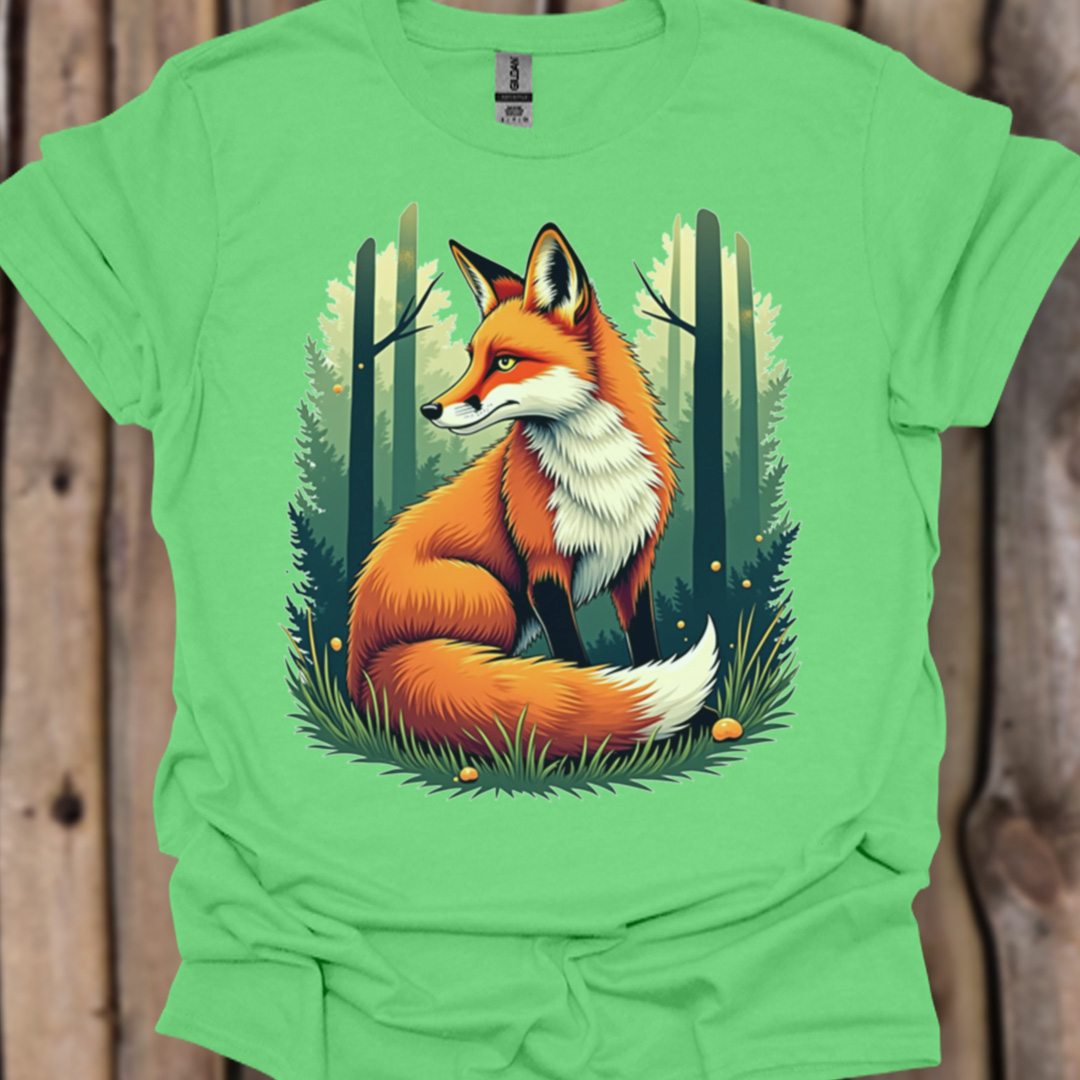 Renard rusé T-shirt tendance