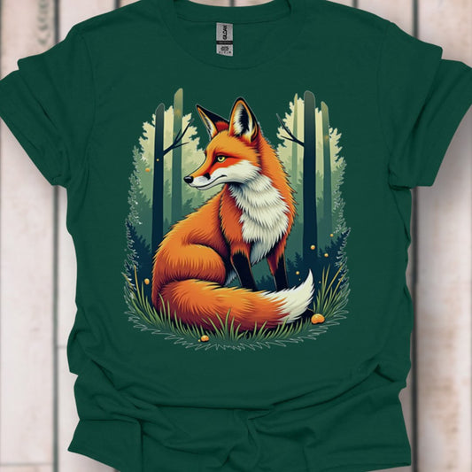 Slimme vos tijdloos T-shirt