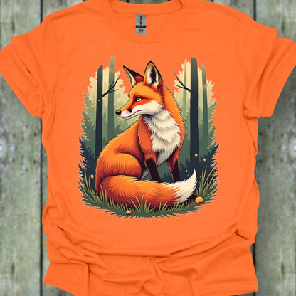Renard rusé T-shirt tendance