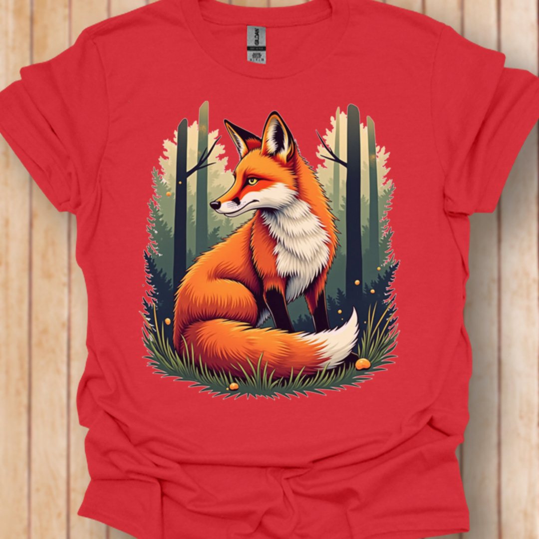 Renard rusé T-shirt tendance