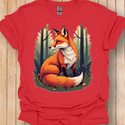 Renard rusé T-shirt tendance