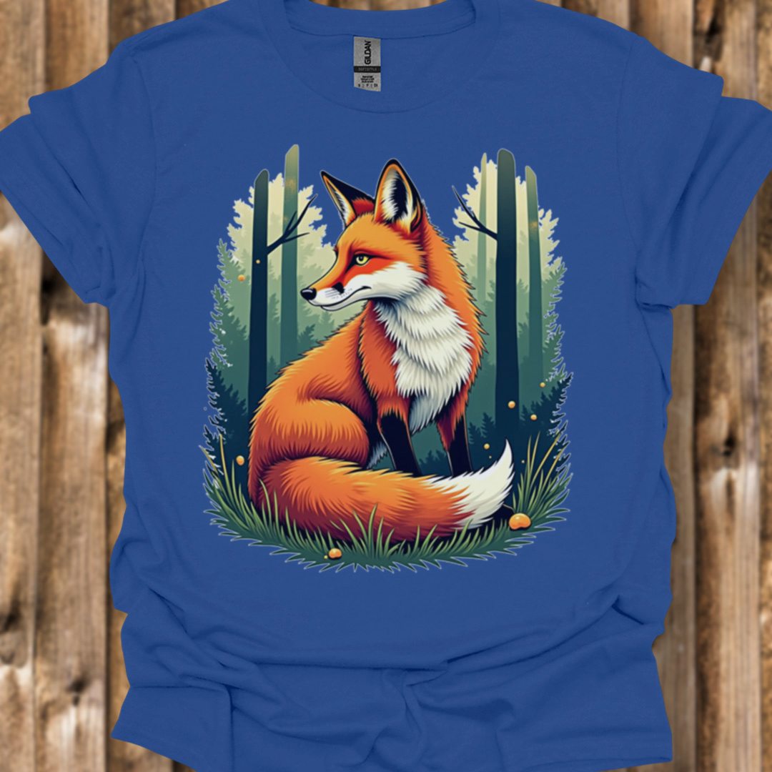 Renard rusé T-shirt tendance
