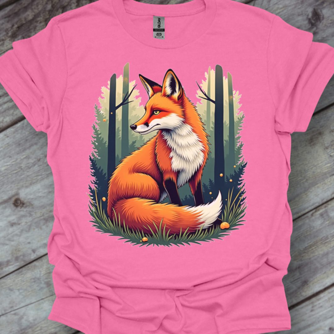 Renard rusé T-shirt tendance