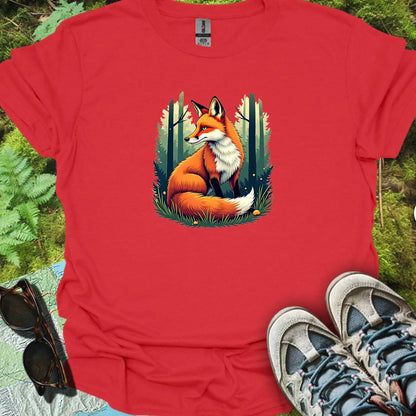 Smart fox trendy T-shirt